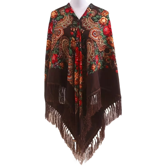 Traditional Brown Shawl