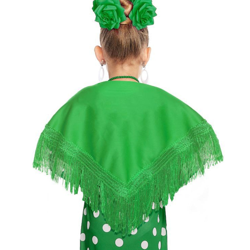 Kids Green Shawl