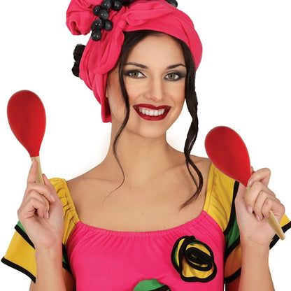 Red Wooden Maraca