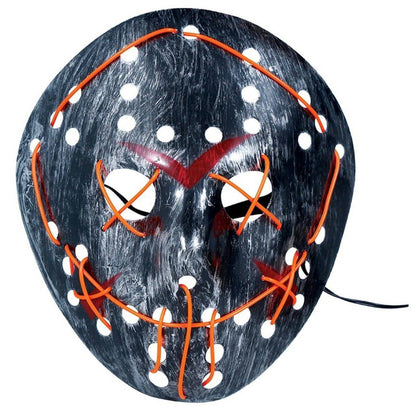 Light-Up Jason Killer Stitch Face Mask