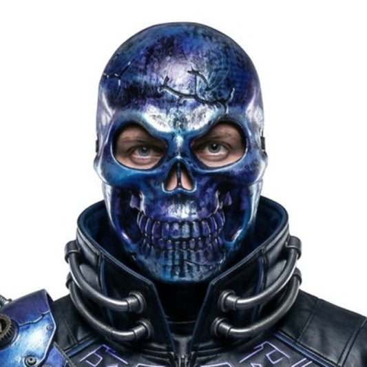 Blue Skull Mask