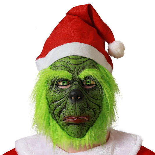 Grinch Mask with Hat
