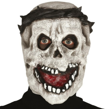 Crucified Skull Latex Mask