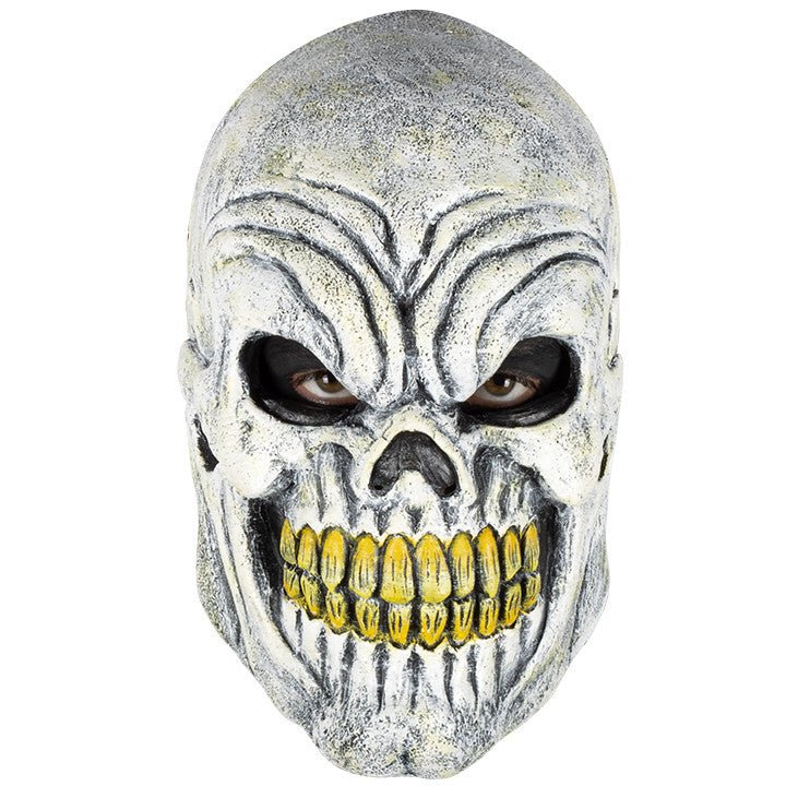 Grumpy Skull Latex Mask