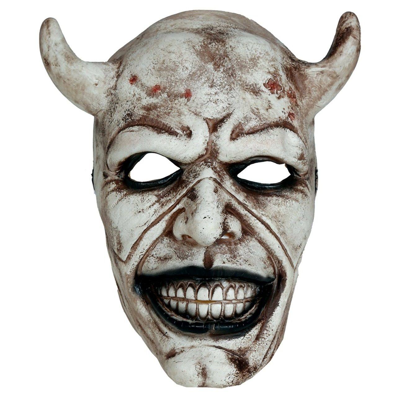 Black Phone Raptor Demon Latex Mask
