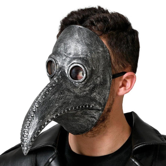 Dark Plague Doctor Latex Mask