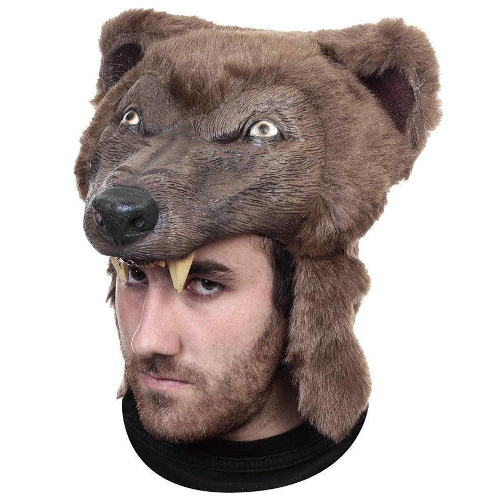Brown Bear Latex Mask