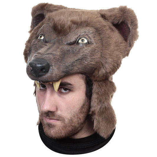 Brown Bear Latex Mask