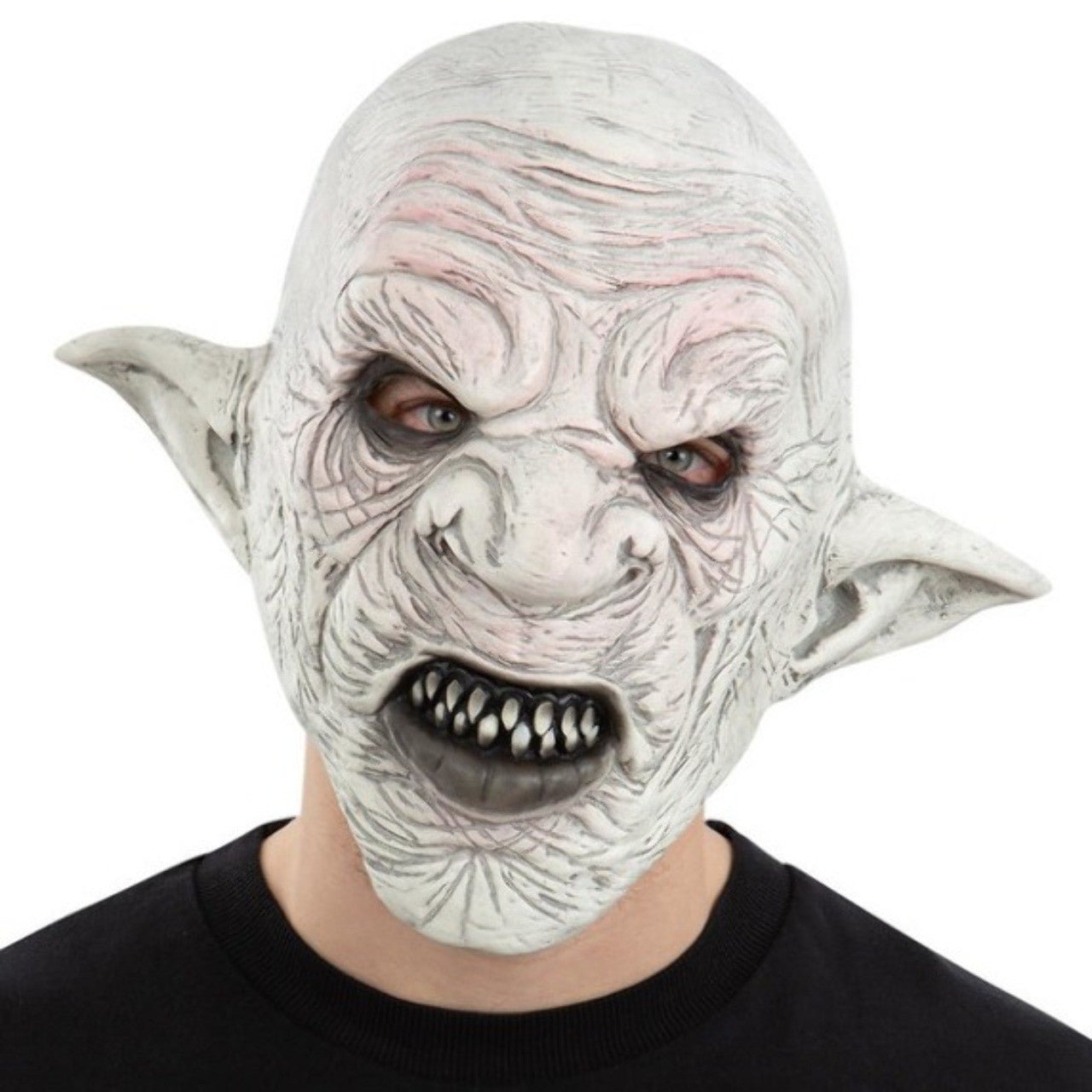 White Vampire Latex Mask