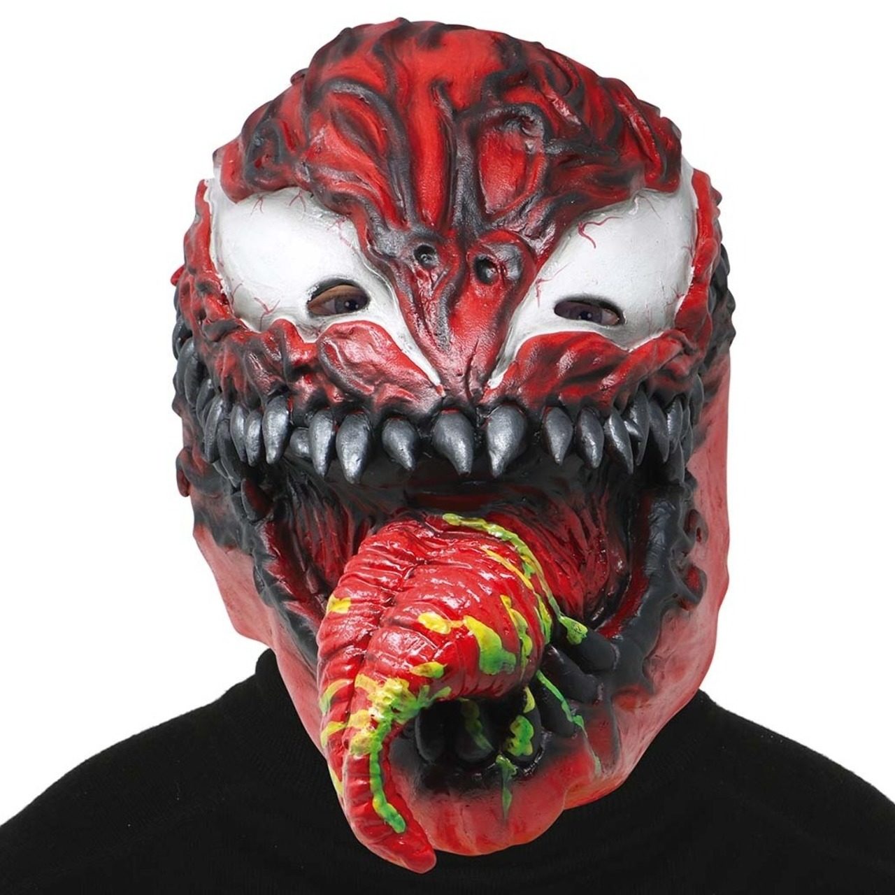 Red Venom Latex Mask