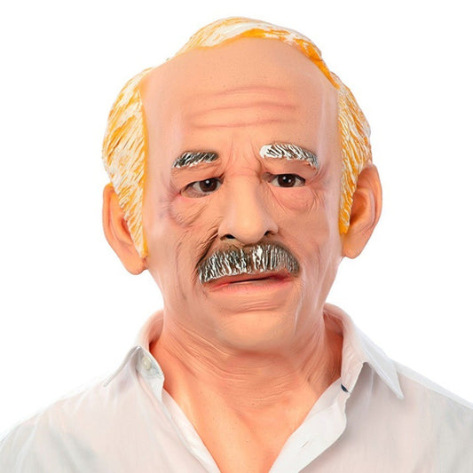 Old Moustache Latex Mask