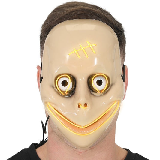 Light-up Momo Creepypasta Mask
