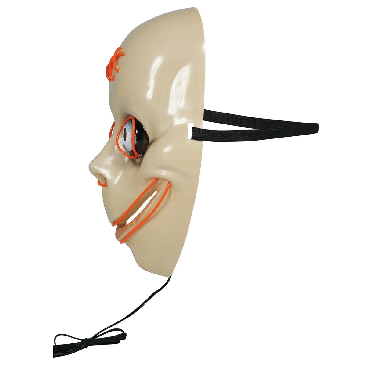 Light-up Momo Creepypasta Mask