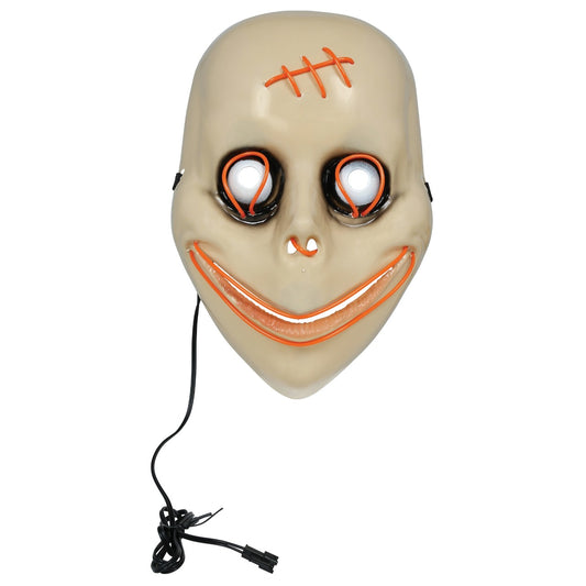 Light-up Momo Creepypasta Mask