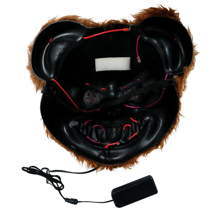 Light-up Killer Bear Mask