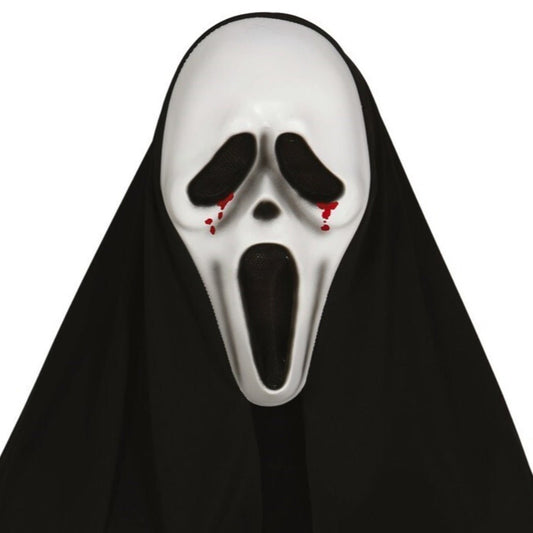 Scream Mask with Hood