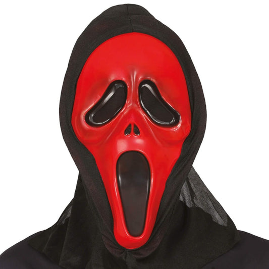 Red Scream Mask