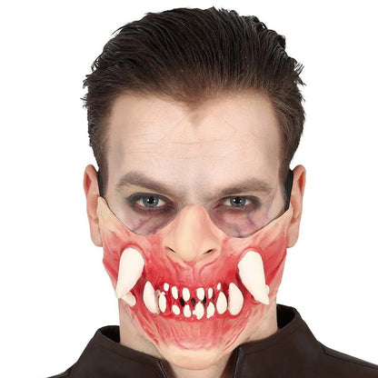 Latex Half Mask Killer Fangs