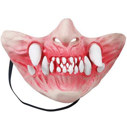 Latex Half Mask Killer Fangs