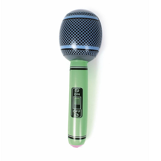 Inflatable Microphone (Assorted Colours)