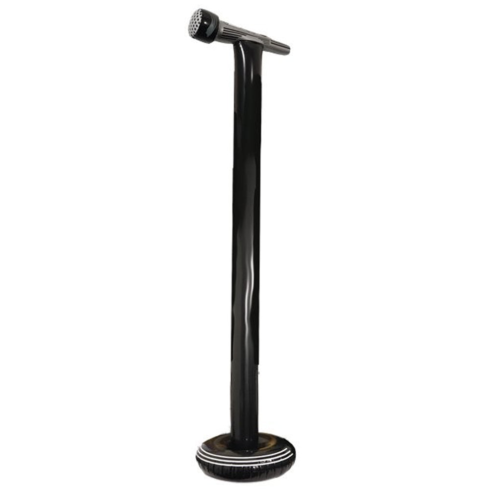 Black Inflatable Microphone