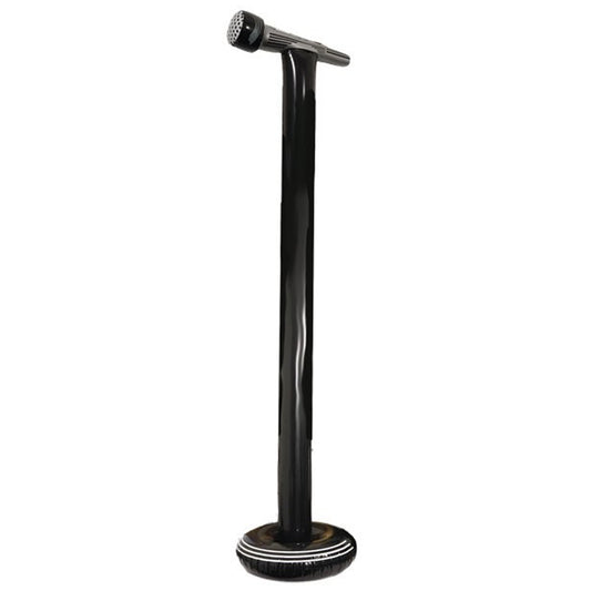 Black Inflatable Microphone