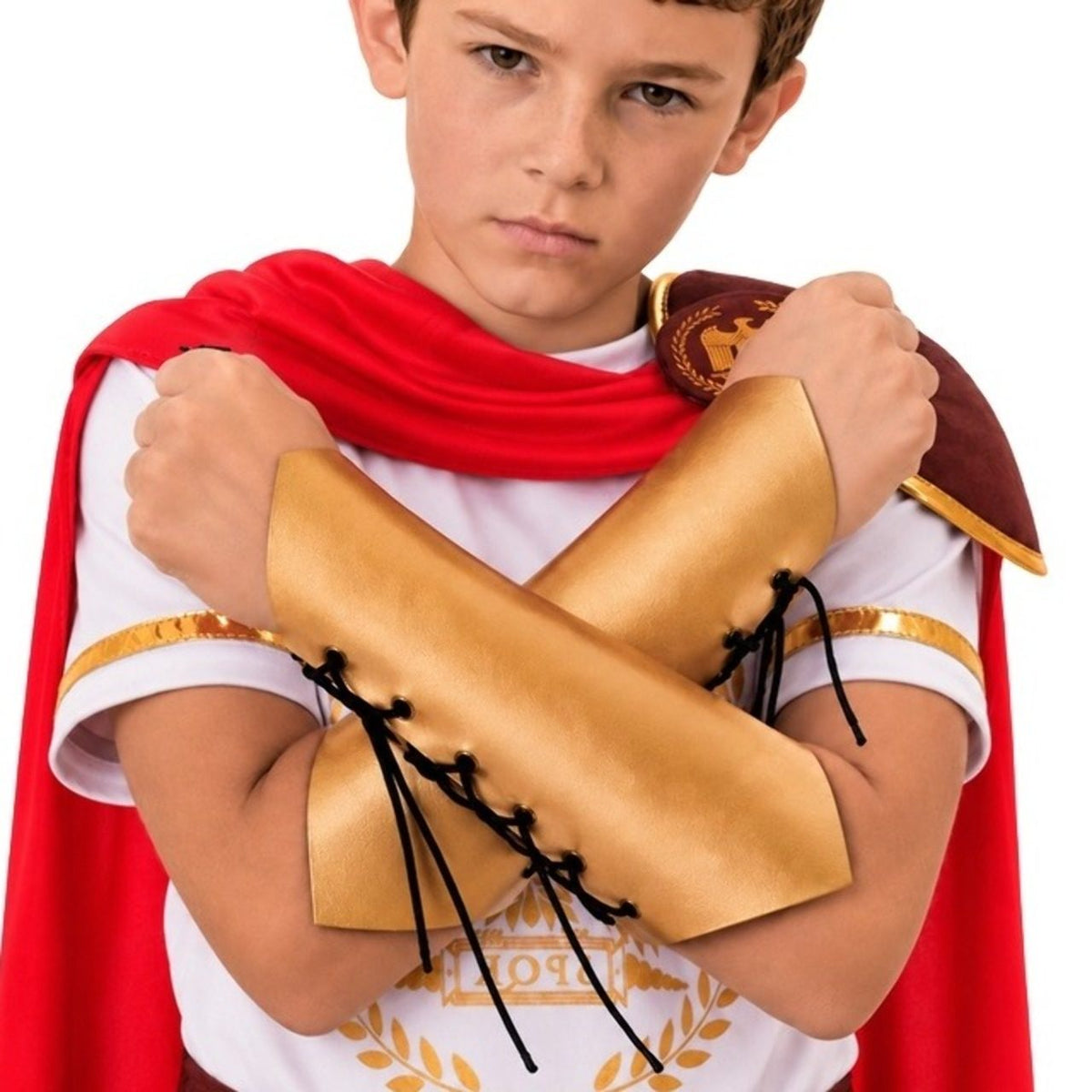 Kids Golden Gladiator Wristbands