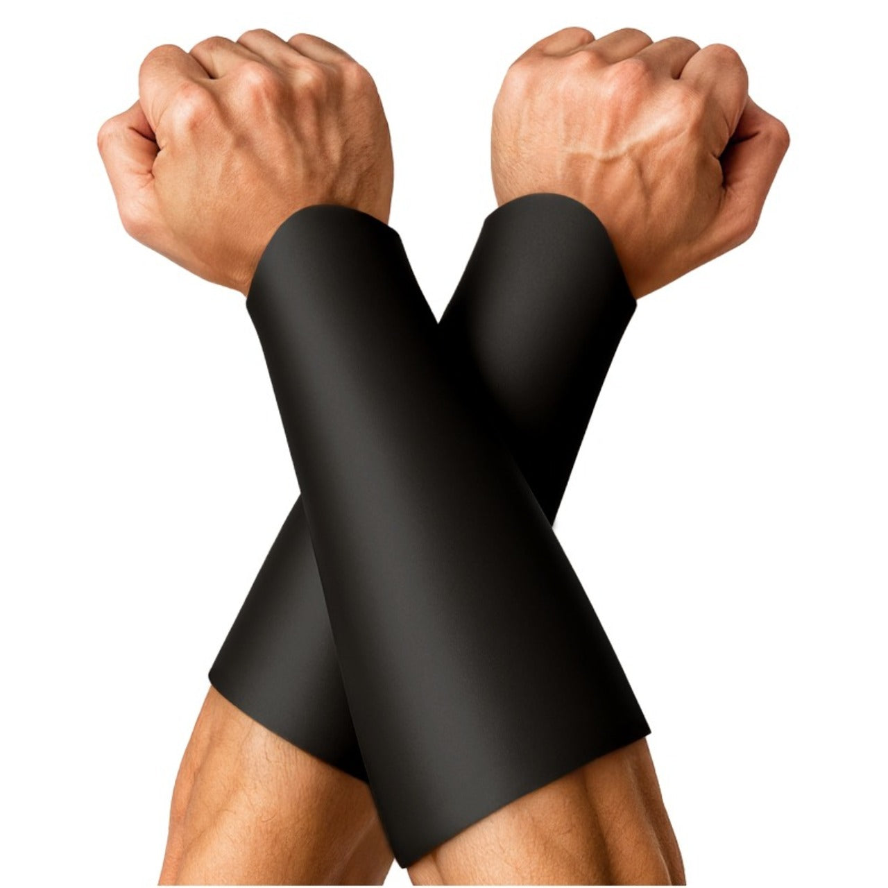 Black Roman Gladiator Wristbands