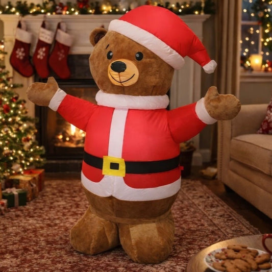 Inflatable Christmas Bear