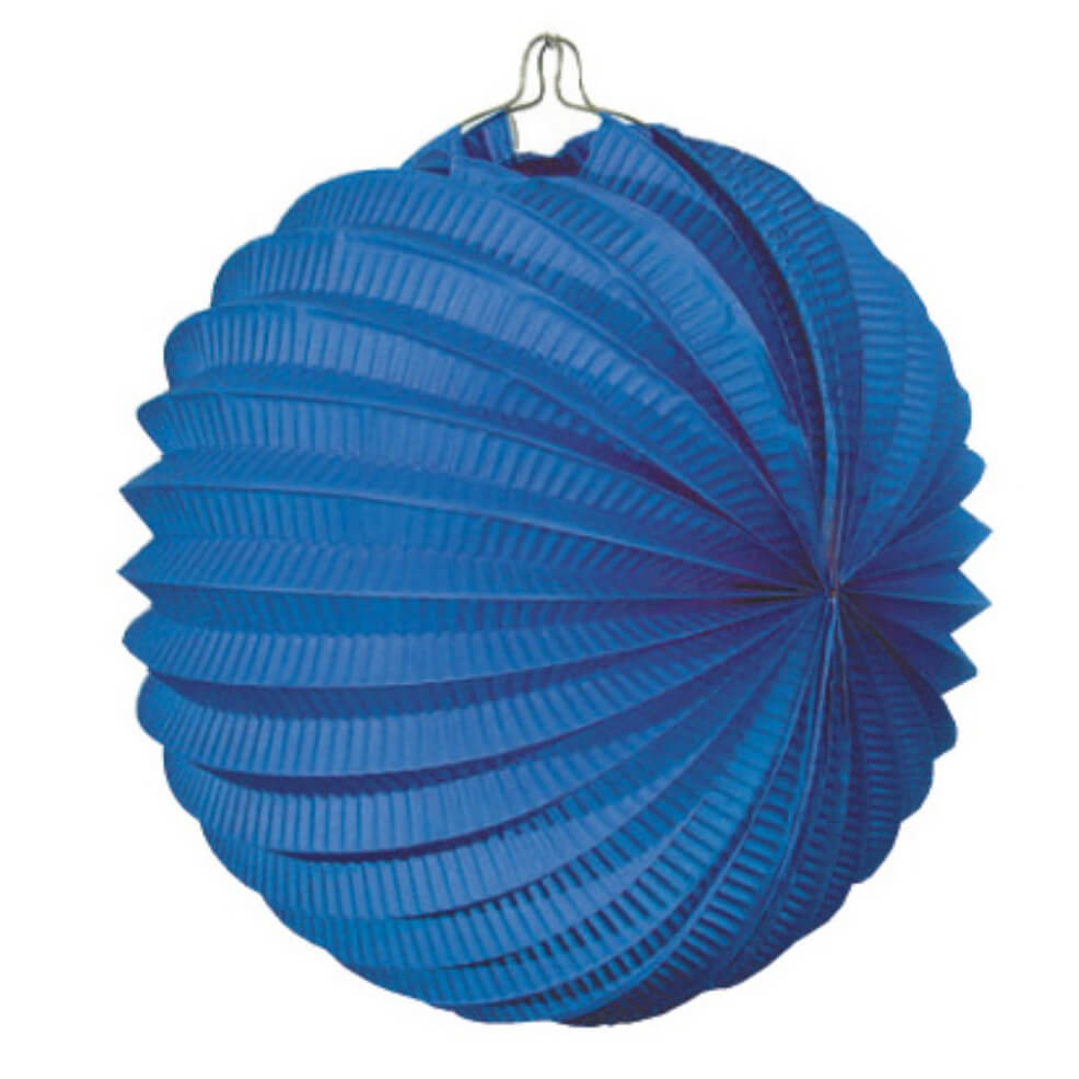 Pack of 12 Blue Fairground Lanterns