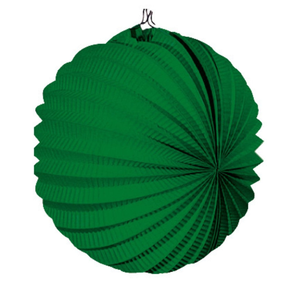 Pack of 12 Green Fairground Lanterns