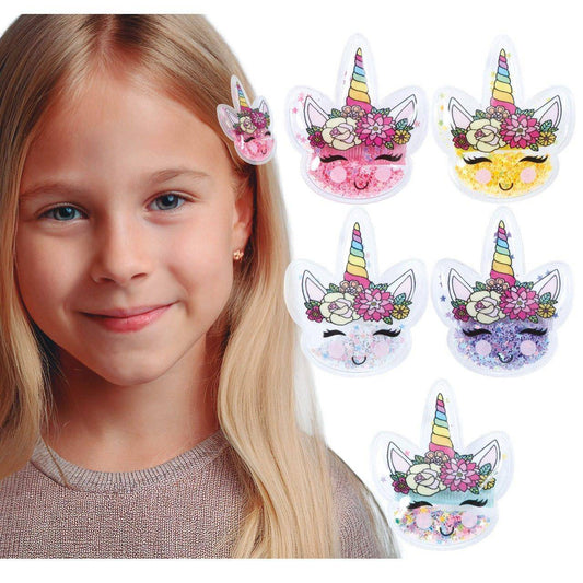 Pack of 12 Unicorn Clips