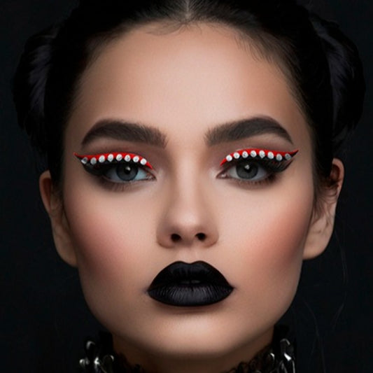 2-Pack Red Eye Liner Gems
