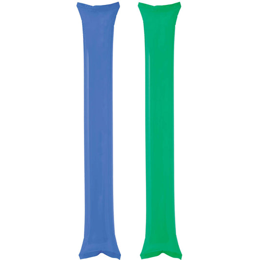 Pack of 2 Inflatable Sticks (Assorted colours)
