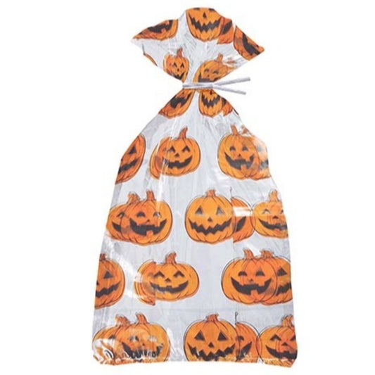 Pack of 20 Pumpkin Sweet Bags