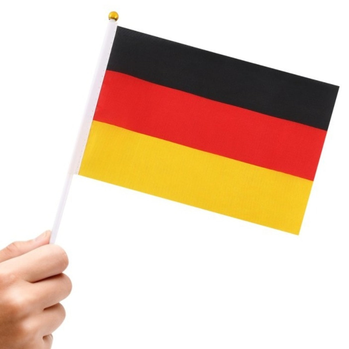 Pack of 24 Germany Hand Flags 20 x 30 cm 