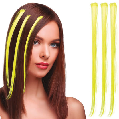 Pack of 3 Yellow Streaks
