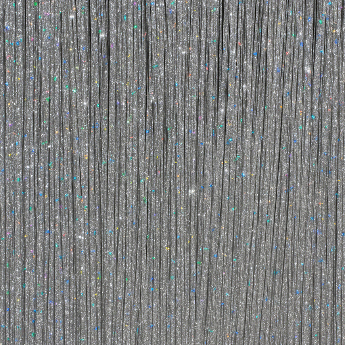 Pack of 3 Shiny Silver Hair Strands