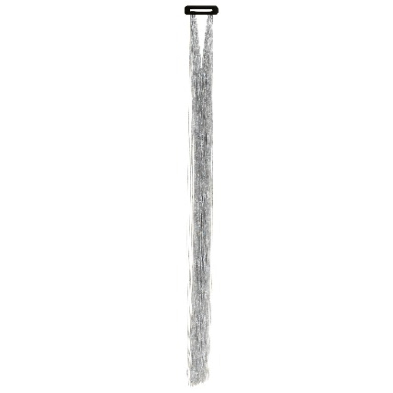 Pack of 3 Shiny Silver Hair Strands