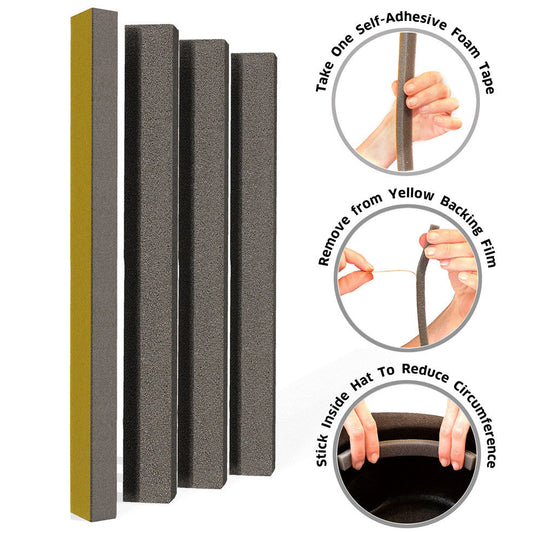 Pack of 4 Self-adhesive Hat Bands