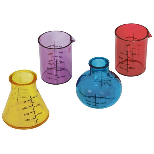 Pack of 4 Laboratory Tubes