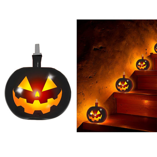 5-Pack Light-Up Multicolour Pumpkin Balloons