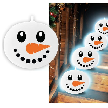 Pack of 5 Snowman Latex Balloons