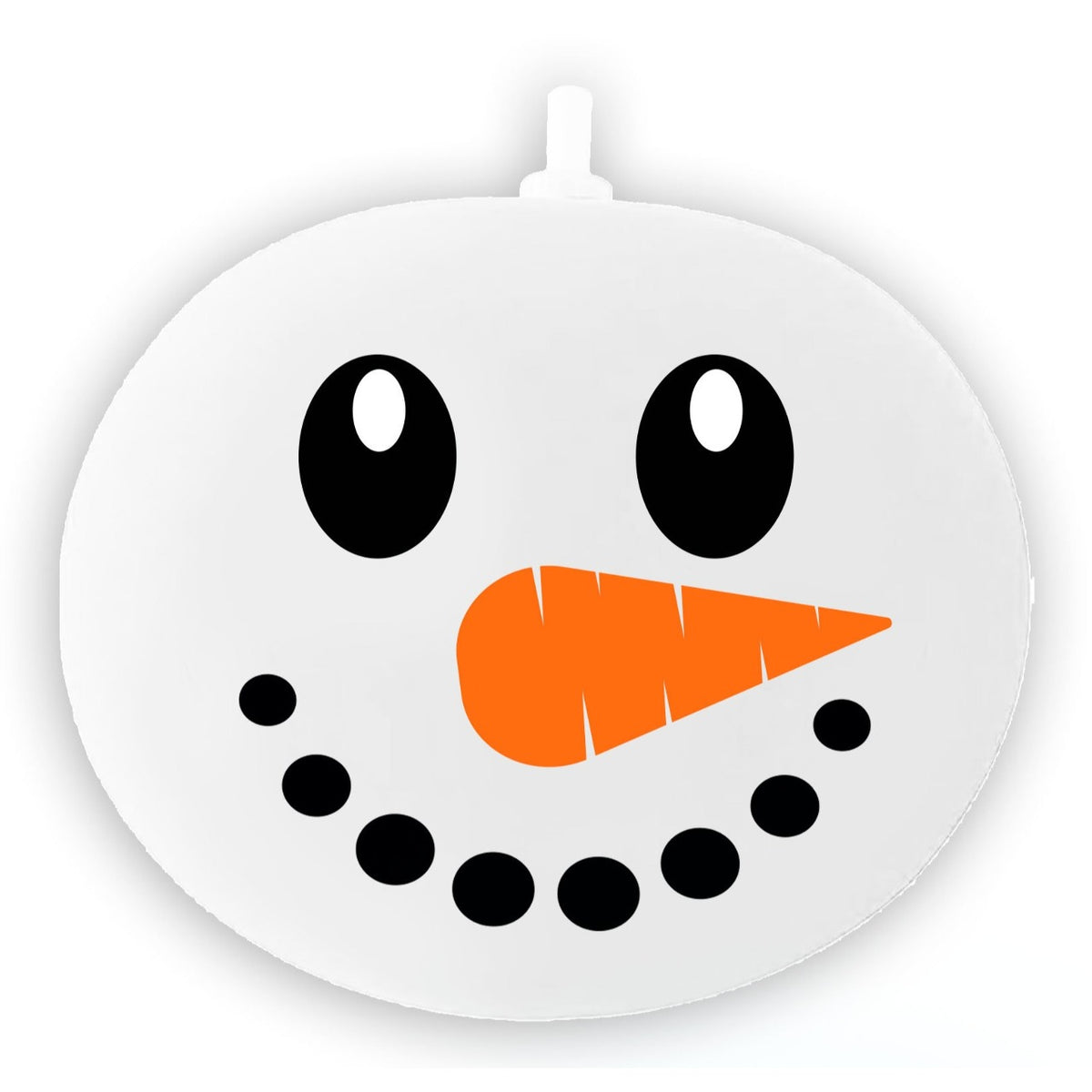 Pack of 5 Snowman Latex Balloons
