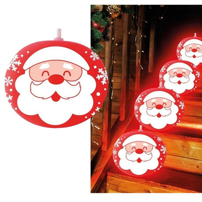 Pack of 5 Santa Claus Latex Balloons