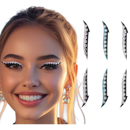 Pack of 6 Gem Eye Liners