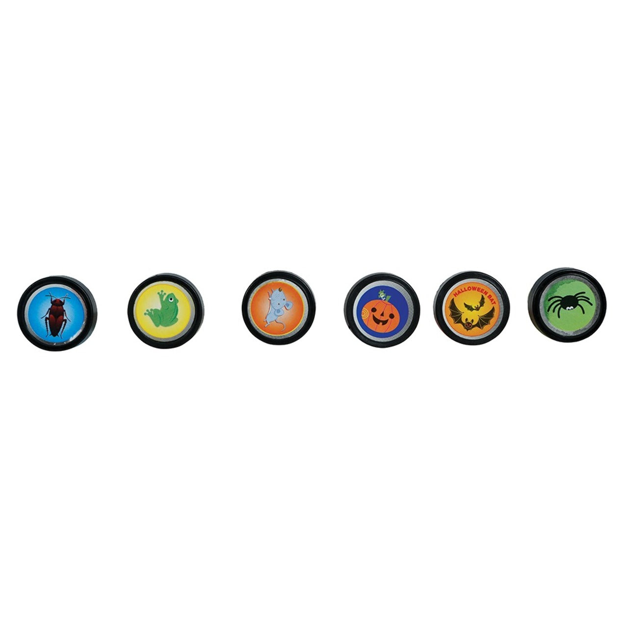 Pack of 6 Halloween Stamps