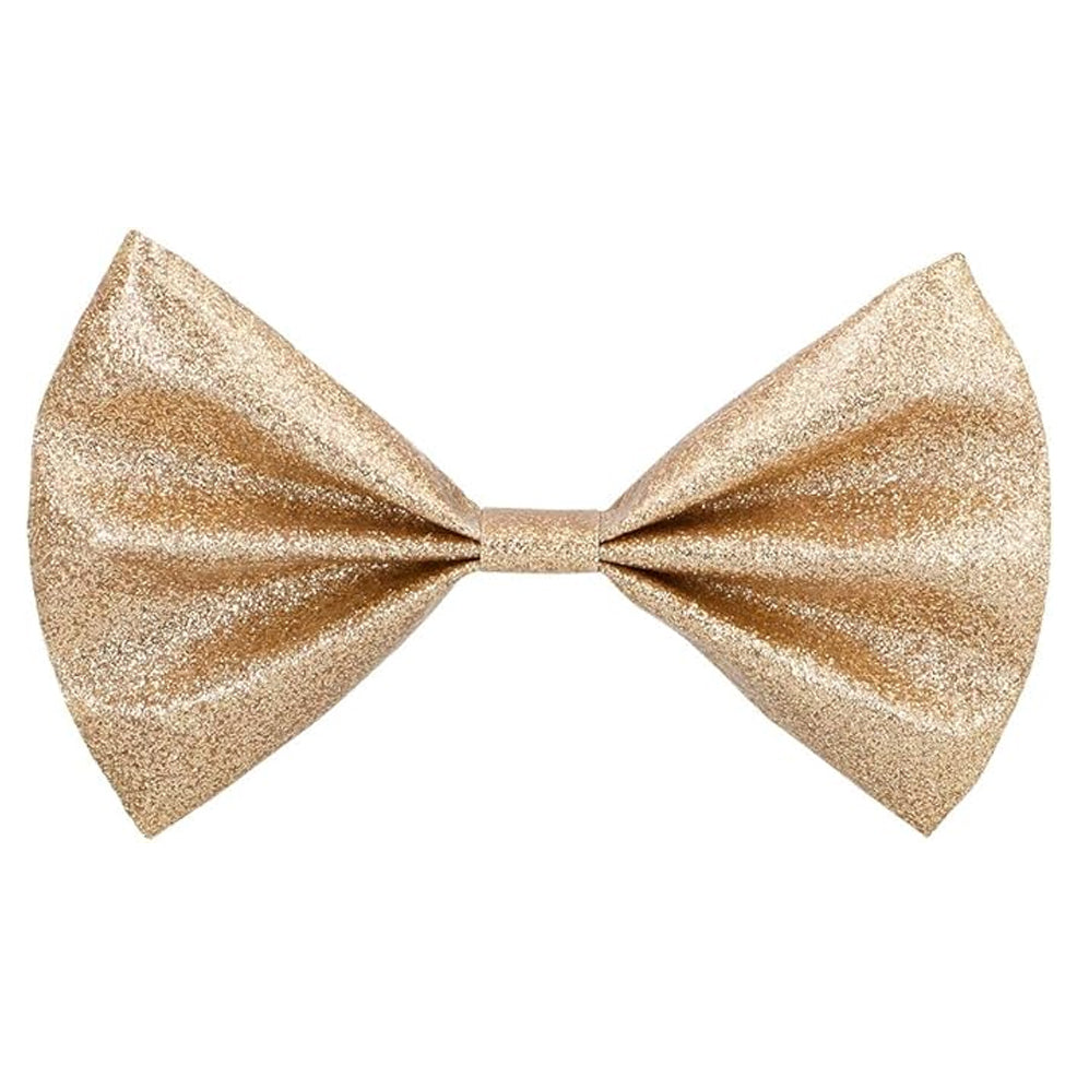 Gold Glitter Bow tie
