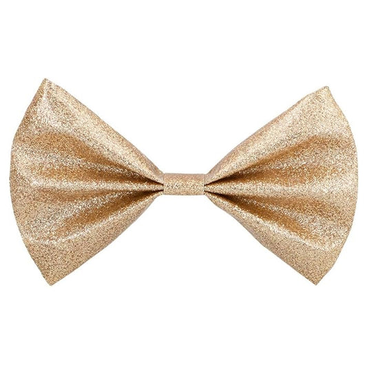 Gold Glitter Bow tie