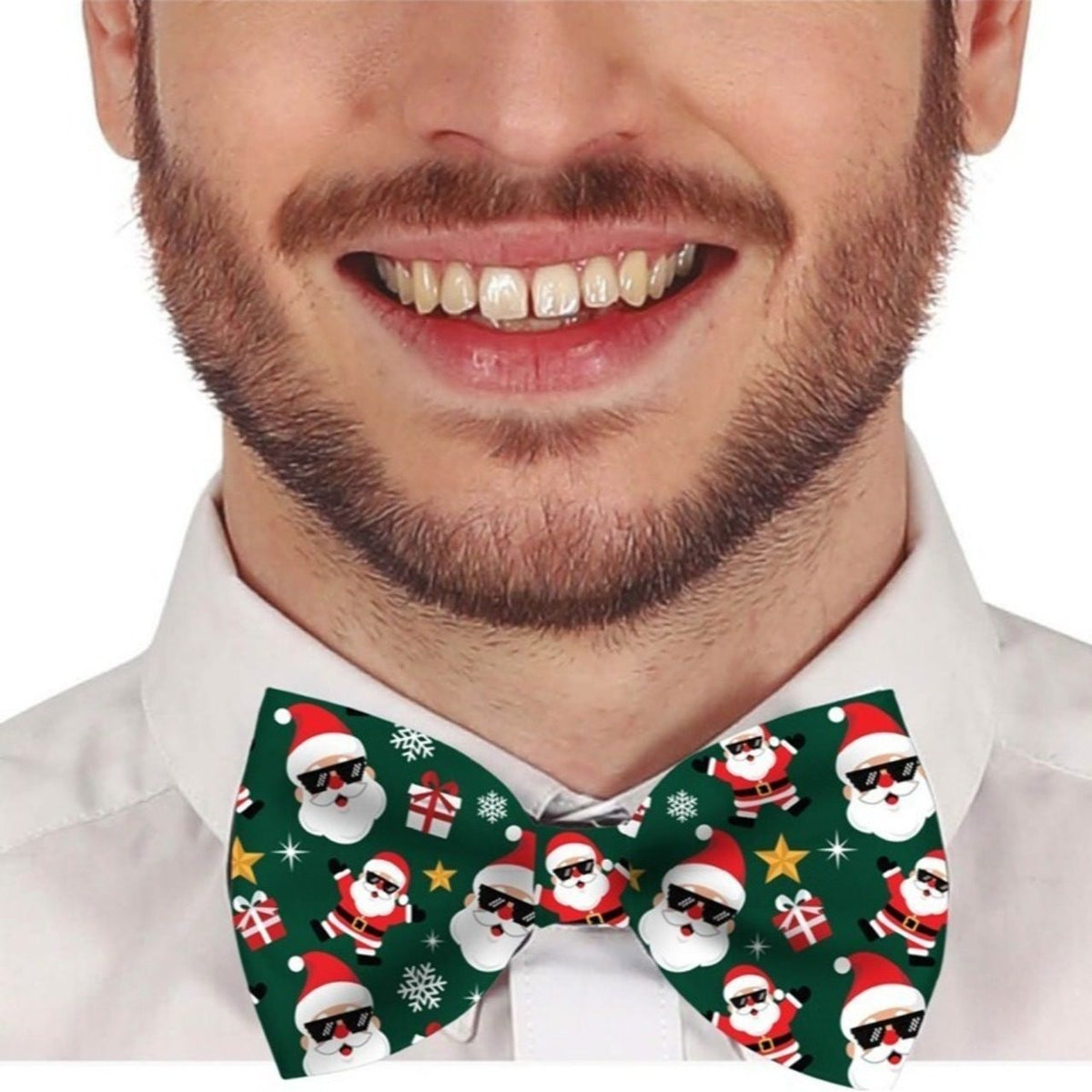 Green Christmas Bow tie